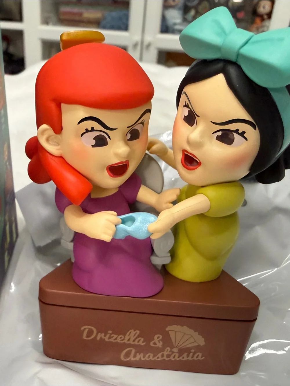 Disney Villains Drizella & Anastasia Collectible Figure - Red, Yellow